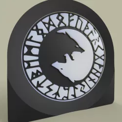 Ying Yang Loups - Wolf - wolves