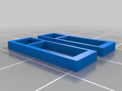 28mm scale window to fit top floor of Town House designed by Printable Scenery.