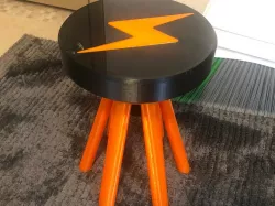3D Printed STOOL! Adjustable Stool! 