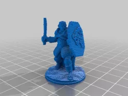 (3D Slash) Half_Elf_Druid remix 