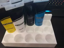 Acrylic Paint Tube Holder
