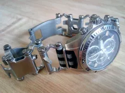 Adapter for Watch to EDC Tool Wristband