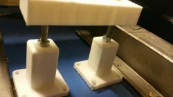 adjustable built plate/bed for k40 laser