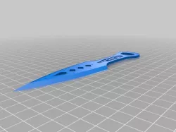 Apex Legends kunai Knife PRINT AT 1.5 SCALE