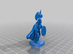 Barbarian Warrior - Pole Ax