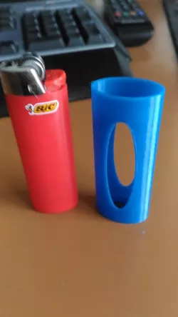 BIC lighter holder