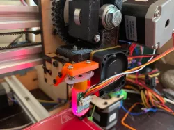 BLTouch Mount (for Makerfarm Prusa i3v X carriage)
