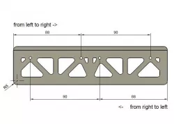 BLV mgn cube drilling jig