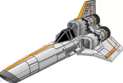 BSG - Colinial Viper MK1 (dual-seater)