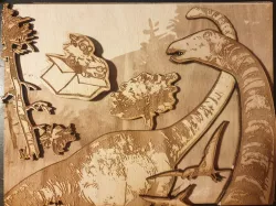 Calvin and Hobbes Jurassic Adventure