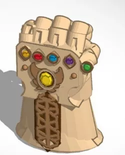 Cartoon Infinity Gauntlet