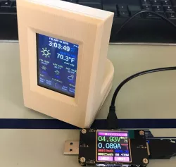Case for ESP8266 WiFi Color Display Kit Weather Station