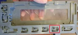Control panel button for electrolux washing machine