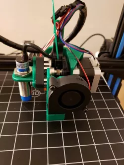 CR-10S TItan Aero Mount with 18mm ABL probe