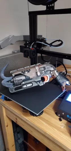 Crowbar Grappling Hook Nerf Hammershot mod