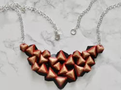 Cubic Statement Necklace