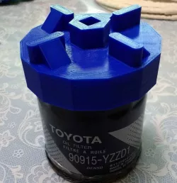 Customizable Oil Filter Cap Wrench with 14 flutes for Toyota V1.1