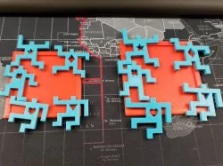 Dancer Puzzle. 5 puzzles in 1.  