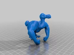 Dodo bird with buff arms