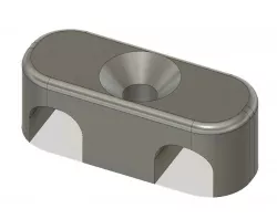 Dual Ethernet Cable Clamp