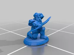 Dwarves - Archer - Multiple Poses