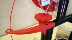 Ender 3 Filament Guide &  Z-Axis Bearing Stabilizer (Two in One)