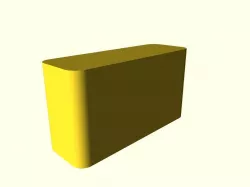Female Micro USB cutout