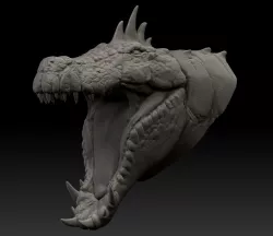 Feraligatr Pokemon Bust