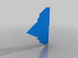 Foldable Hollow d4 Dice