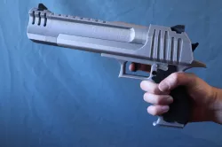 Fortnite Hand Cannon w/ Blowback and Shell Ejection