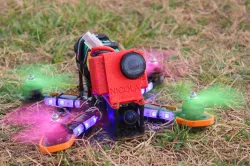 GoPro HERO 4 FPV Drone Mount Martian220mm :) - V6 con mio nome