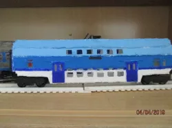 H0 double decker passenger coach RK