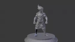 Halfling Monk