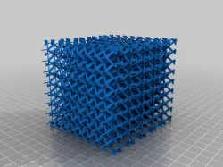 hexagonal intersection crystal structure