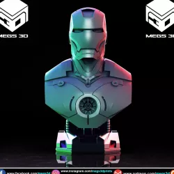 IRON MAN bust 