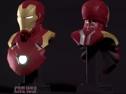 Iron Man Mark 46 Bust - Civil War