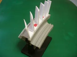 Jet Engine Component; Axial Compressor - Circumferential Dovetail Slot Type