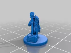 Kobold Fighter/Paladin Miniature