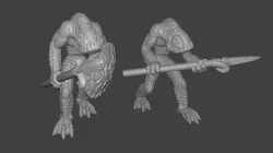 Kua-Toa / Fishman Miniatures