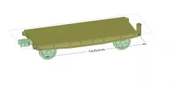 Lego duplo wagon plat 10