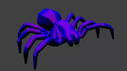 Low Poly Spider