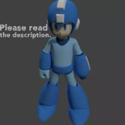 Megaman EDLI3D (buy me a coffee donation model )