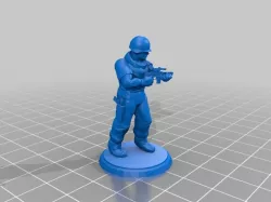 Modern Soldier - Machine Pistol
