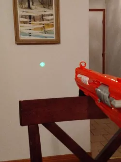 NERF Kid safe laser like light ray pointer