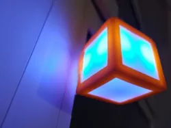 Nightlight lamp in the form of a cube 5x5