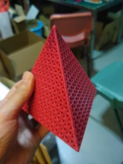 Octahedron Fractal plus tetrahedron