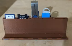 Phone Stand with USB/SD Storage