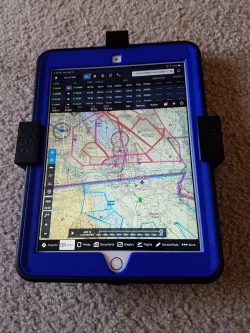 Pilot kneeboard 9.7" IPAD + hardcover case