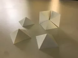 Pyramid Maths Cube