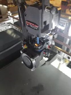 Railcore E3D threaded heatsink mount for Volcano